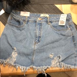 Jean skirt